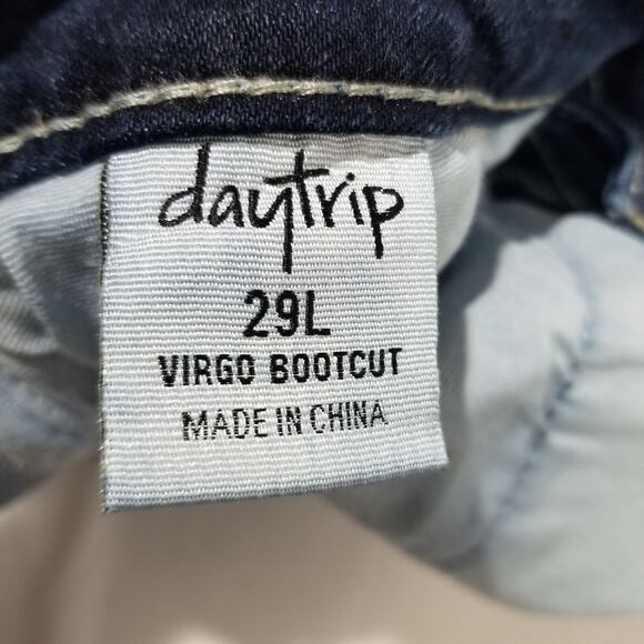 Daytrip Jeans Womens 29L Virgo Bootcut Western Riding Rodeo Cowboy DBK6407 - Picture 4 of 10